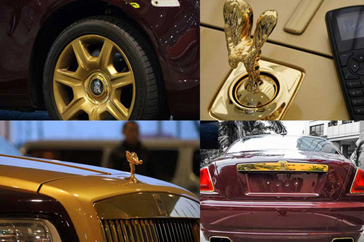 Rolls-Royce Ghost &#34;dát vàng&#34; của ông Trịnh Văn Quyết được đấu giá để trừ nợ - 4