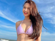 Đời sống Showbiz - &quot;Nàng thơ&quot; Nhung Gumiho diện bikini tắm suối bị &quot;nhắc nhở&quot;, fan nam ùa vào bênh vực