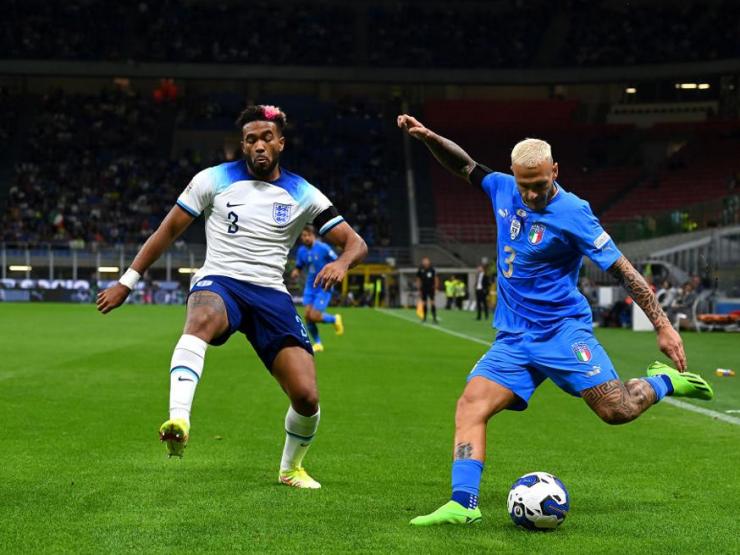 Video bóng đá Italia - Anh: Bàn thắng đẳng cấp, cú sốc xuống hạng (Nations League)