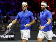 Thể thao - Video trận chia tay tennis của Federer: Đánh cặp với Nadal, kịch tính đến cùng