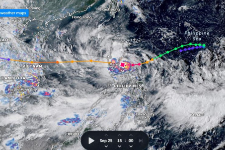 Bão Noru mạnh lên theo cách chưa từng thấy, uy hiếp Philippines