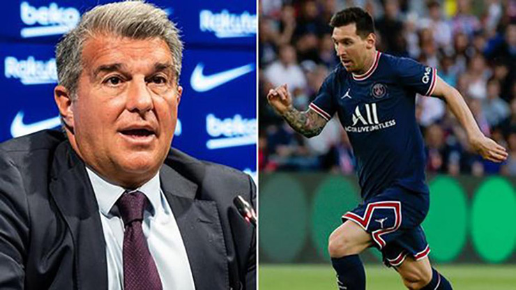 Chủ tịch Joan Laporta thường xuyên liên lạc điện thoại với Messi thời gian gần đây và hứa hẹn trao cho anh đặc ân làm đại sứ Barca nếu tái hợp CLB này hè năm sau