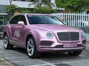 Tin tức ô tô - Hàng hiếm Bentley Bentayga màu Passion Pink tại Việt Nam được chào bán “giá rẻ”