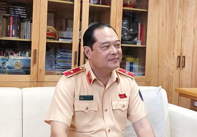 Thiếu tướng Lê Xuân Đức - Phó Cục trưởng Cục CSGT (Bộ Công an)