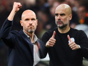 Bóng đá - MU đại chiến Man City: HLV Ten Hag &quot;lấy độc trị độc&quot;, mơ gieo sầu Pep Guardiola