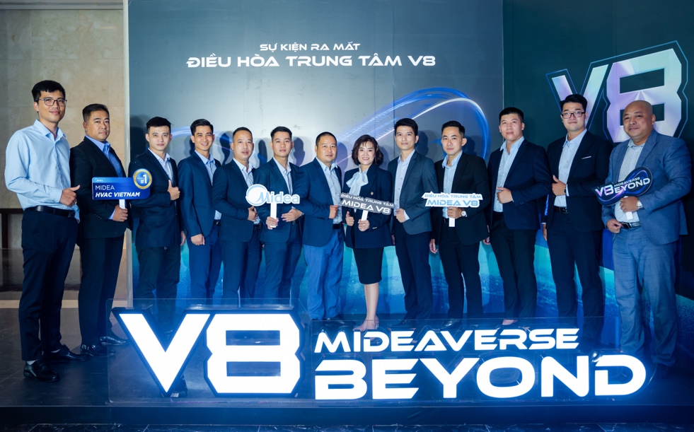 Midea HVAC Việt Nam - Sự kiện ra mắt V8 với chủ đề &#34; Mideaverse BEYOND&#34; - 1