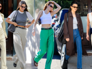 Thời trang - Kendall Jenner chứng minh style basic không hề xuề xòa, chất hay không là do cách phối đồ