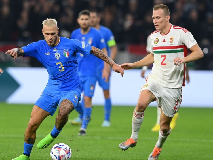 Video bóng đá Hungary - Italia: Bản lĩnh ”Vua châu Âu”, vé bán kết xứng đáng (Nations League)