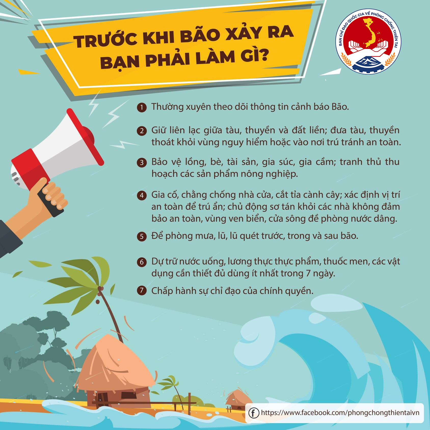 Phải làm gì trước, trong và sau khi bão xảy ra? - 1