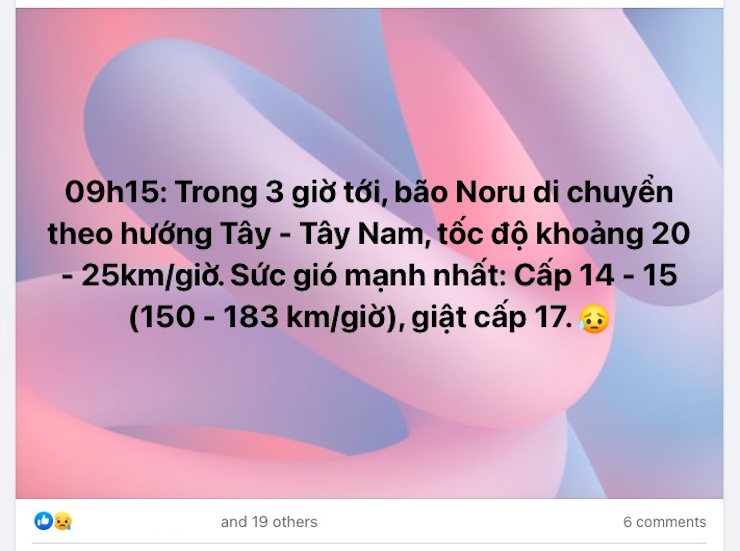 Người dùng Internet cả nước quan tâm điều gì liên quan bão số 4 (Noru)? - 3