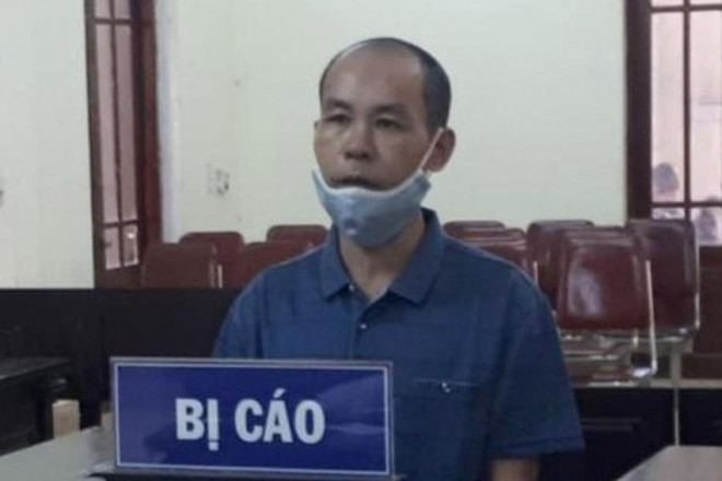 Bị cáo Nguyễn Bá Ba tại phiên tòa sơ thẩm. Ảnh: TRƯƠNG THỊ DUYÊN