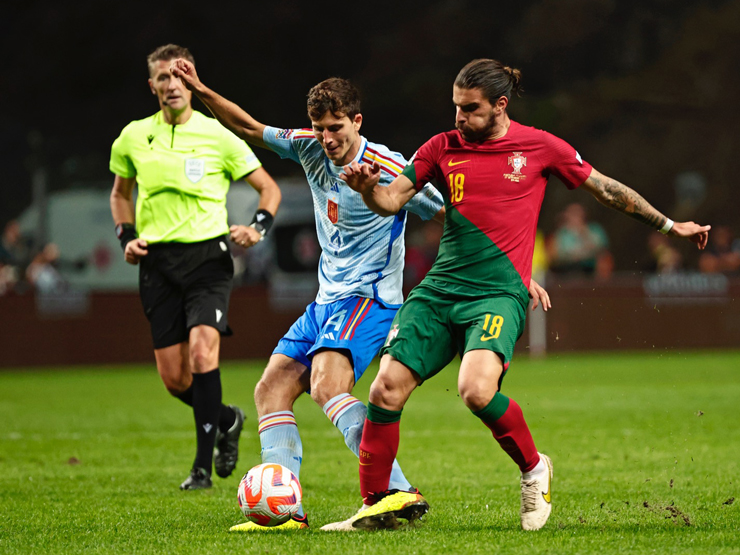 Video bóng đá Bồ Đào Nha - Tây Ban Nha: Vỡ òa phút 88, Ronaldo ôm hận (Nations League)