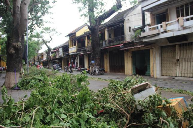 Hội An ngập sâu, du khách thuê ghe ra phố sau bão - 9