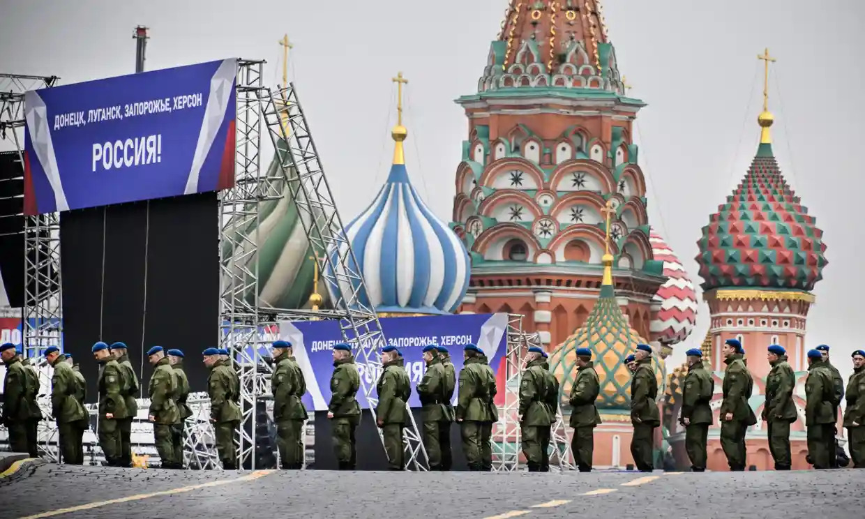 Điệm Kremlin đã sẵn sàng trở thành địa điểm tổ chức kễ ký kết (ảnh: Reuters)