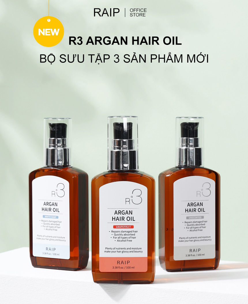 Diện mạo mới của Argan RAIP R3 - Tinh dầu dưỡng tóc được ưa chuộng tại Hàn Quốc - 3