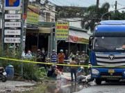 Tin tức trong ngày - Bé gái 7 tuổi tử vong dưới bánh container vì người lớn tránh vũng nước