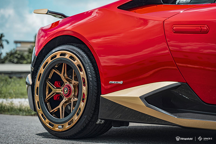 Lamborghini Huracan của ca sĩ Di Băng nâng cấp bộ mâm hơn 400 trăm triệu - 8