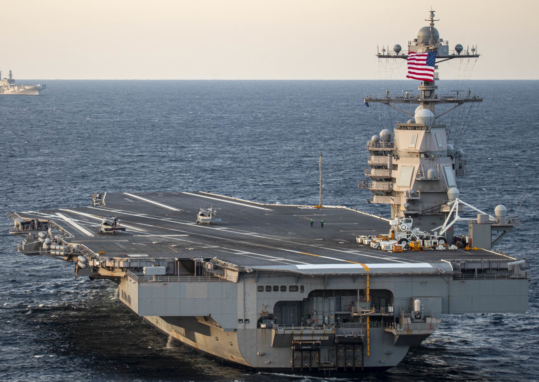 Siêu tàu sân bay&nbsp;USS Gerald R. Ford.