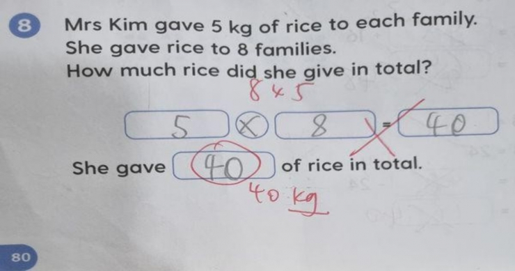 Cách giải bài toán lớp 3 khiến dân tình tranh cãi.