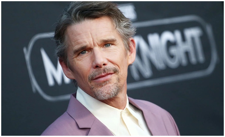 Tài tử Ethan Hawke từng gây sốc khi ly dị vợ để cưới bảo mẫu.
