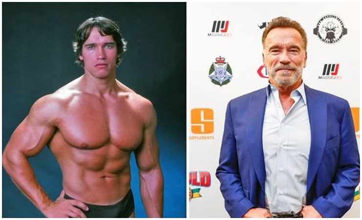 &#34;Kẻ hủy diệt&#34; Arnold Schwarzenegger là nam tài tử có vẻ ngoài cường tráng, hấp dẫn.
