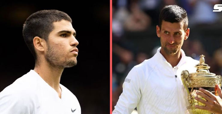 Vừa bị Carlos Alcaraz chiếm ngôi số 1 thế giới nhưng Novak Djokovic không ngán đấu đối thủ này ở Wimbledon