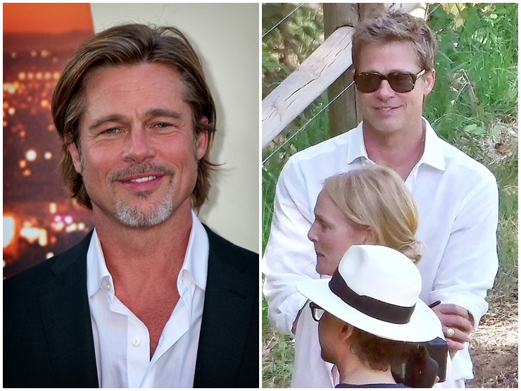 Brad Pitt đã hết vẻ ngoài già nua, tàn tạ trước đây.