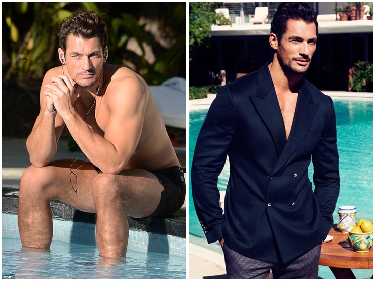 Dù đã ở độ tuổi U50, David Gandy vẫn rất phong độ và lịch lãm.