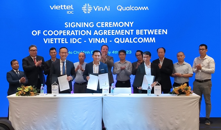 Viettel IDC &#34;bắt tay&#34; VinAI và Qualcomm thúc đẩy ứng dụng AI tại Việt Nam - 1