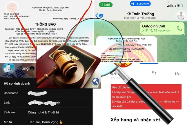 Xuất hiện app mạo danh Tổng cục Thuế - 1