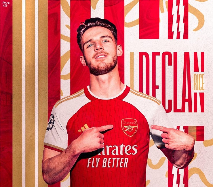 Declan Rice tiến gần đến việc gia nhập&nbsp;Arsenal