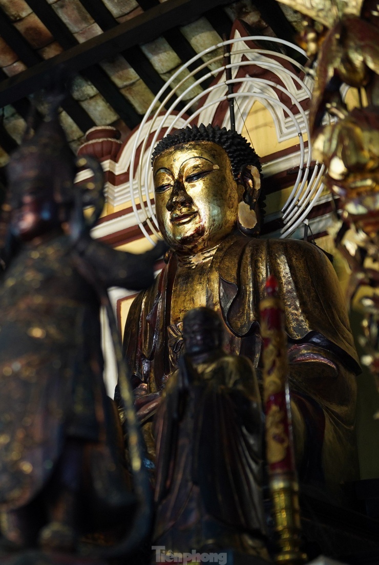 Độc đáo các pho tượng dát vàng trong ngôi chùa gần 300 tuổi ở TPHCM - 20