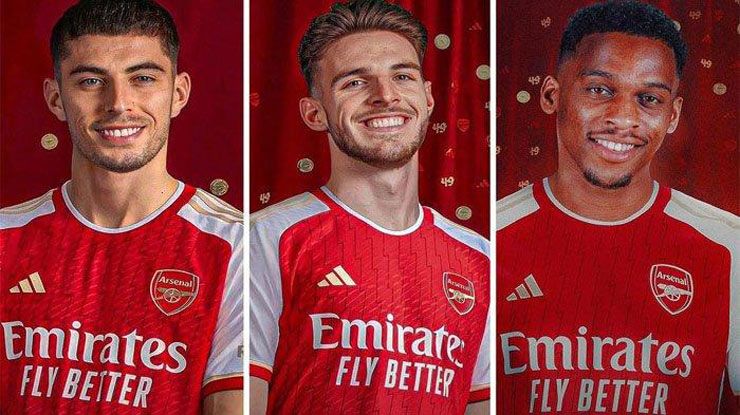 Đã có Kai Havertz, Arsenal đang ở rất gần việc chiêu mộ Declan Rice và Jurrien Timber