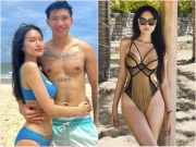 Đời sống Showbiz - Bạn gái Văn Hậu diện bikini màu da khoe body &quot;nóng hơn cả mùa hè&quot; qua ống kính bạn trai