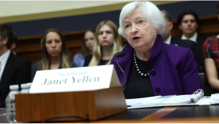 Bộ trưởng Bộ Tài chính Mỹ Janet Yellen. Ảnh: GETTY IMAGES