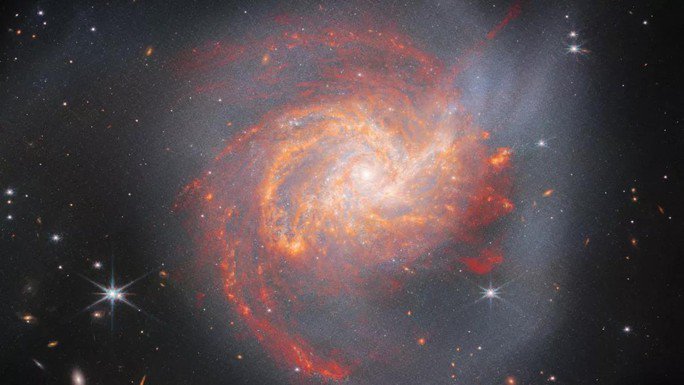 NGC 3256 có thể là tương lai của cặp đôi "quái vật" Ngân Hà - Tiên Nữ - Ảnh: NASA