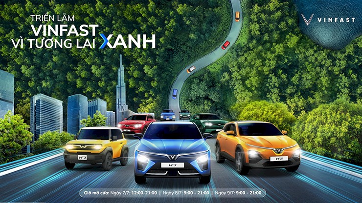 VinFast trưng bày loạt xe điện tại Hà Nội - 8