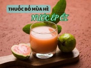 Ẩm thực - Giàu vitamin C gấp 4 lần cam, uống nước ép ổi vào mùa hè sánh ngang thuốc bổ