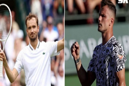 Video tennis Medvedev - Fucsovics: Ngỡ ngàng set 1, "Gấu Nga" bừng tỉnh (Wimbledon)