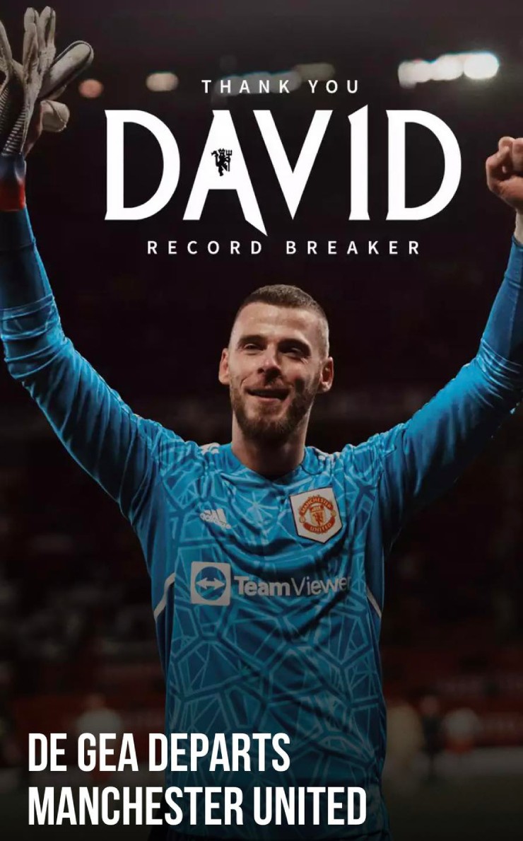 MU tri ân De Gea