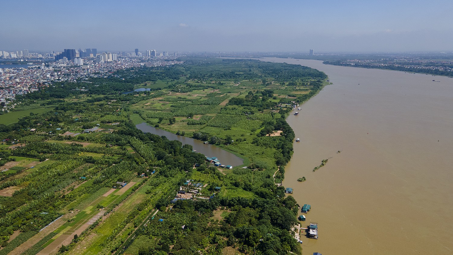 Ngắm vẻ đẹp hoang sơ của bãi giữa sông Hồng, nơi sẽ trở thành công viên văn hóa đa năng - 2