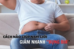 Những cách nào giúp nam giới đánh bay “bụng bia”?