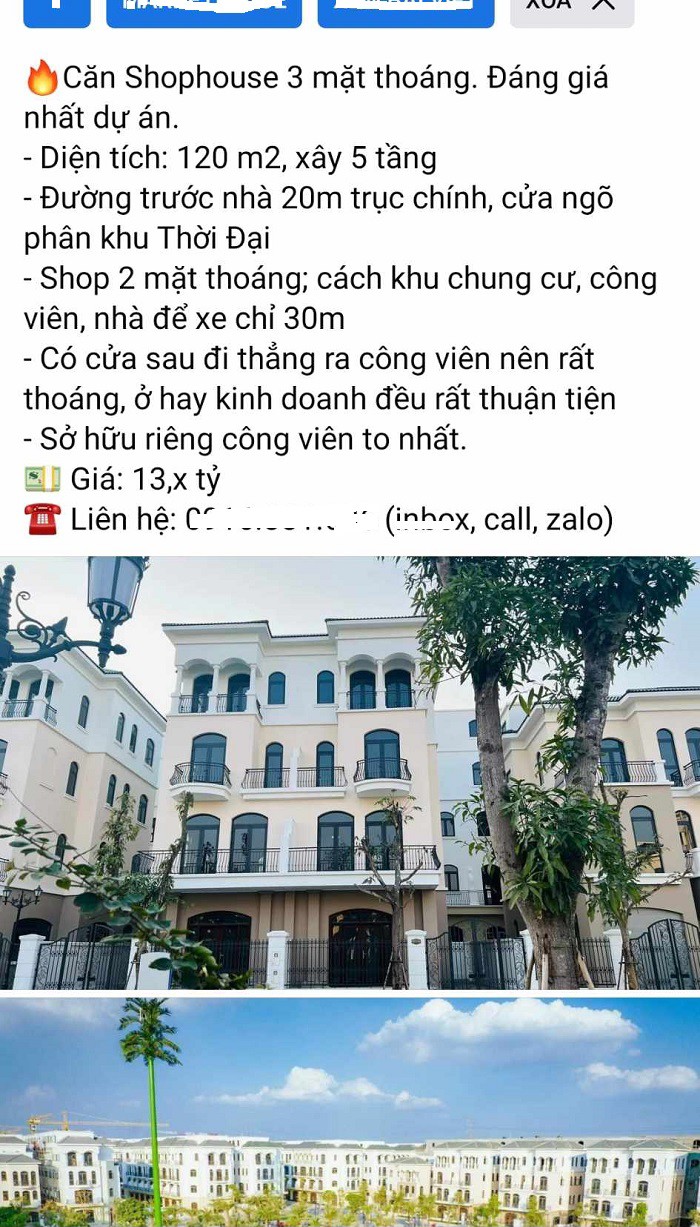 Từ đông qua hè, loạt shophouse hàng chục tỷ đồng vẫn 