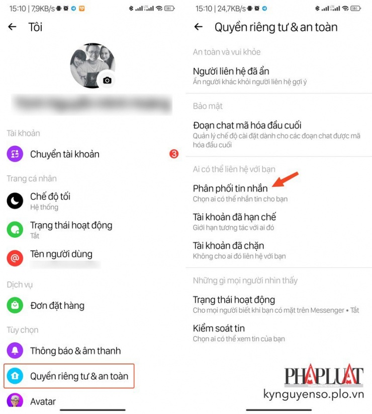 Cách chặn tin nhắn làm phiền trên Messenger - 3