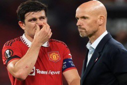 MU đau đầu vì Maguire: Báo Anh khuyên Ten Hag phải học theo Van Gaal