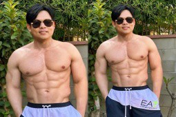 Sự thật loạt ảnh khoe body 6 múi của ca sĩ Quang Lê