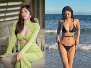 Đời sống Showbiz - &quot;Tiểu thư RMIT” từng làm rách váy vì mũm mĩm nay diện bikini khoe dáng gây ngỡ ngàng