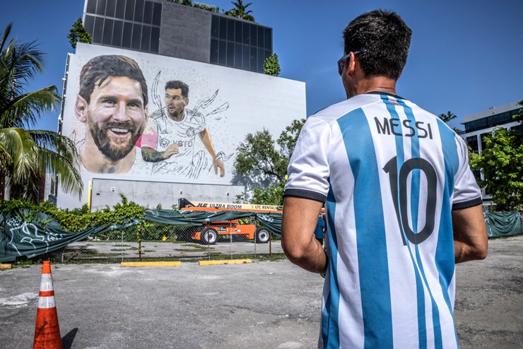 Các fan tại Mỹ đang rất mong chờ ngày Messi ra mắt MLS