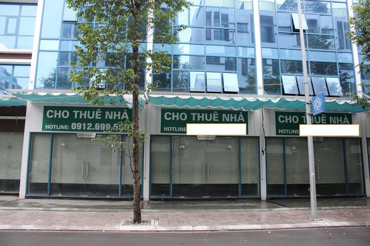 Những&nbsp;căn shophouse treo biển cho thuê,&nbsp;bỏ hoang tại các khu đô thị