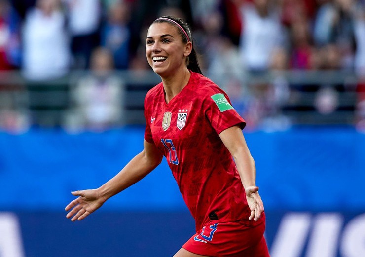 2. Alex Morgan là tiền đạo cực kỳ nổi tiếng của ĐT Mỹ.&nbsp;
